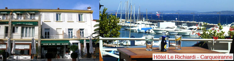 Banniere hotel Hôtel Le Richiardi, Carqueiranne, 83320
